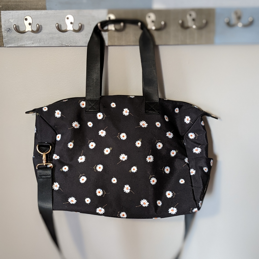 Alice + Olivia Nwot Ao X Fabfitfun Duffle Bag Daisy Print